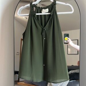 Eden in Love Emerald Green Blouse